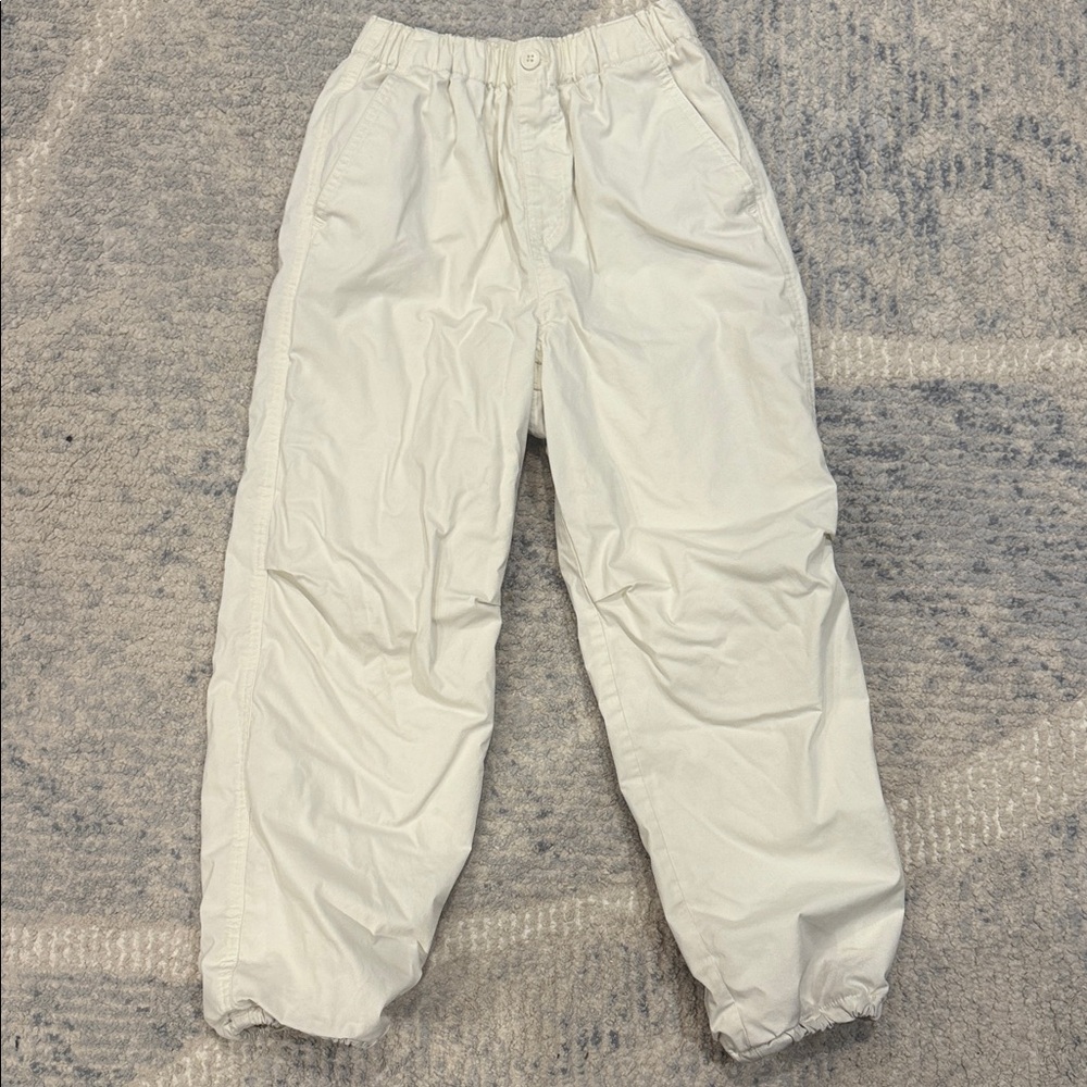 Uniqlo Kids White Sweatpants Joggers